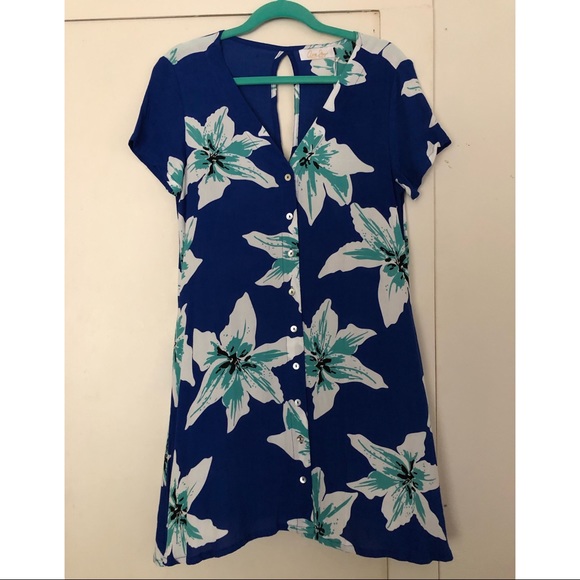 💙SOLD💙 AVA SKY Dress Cairo in Royal Tiger Lily - Picture 2 of 5